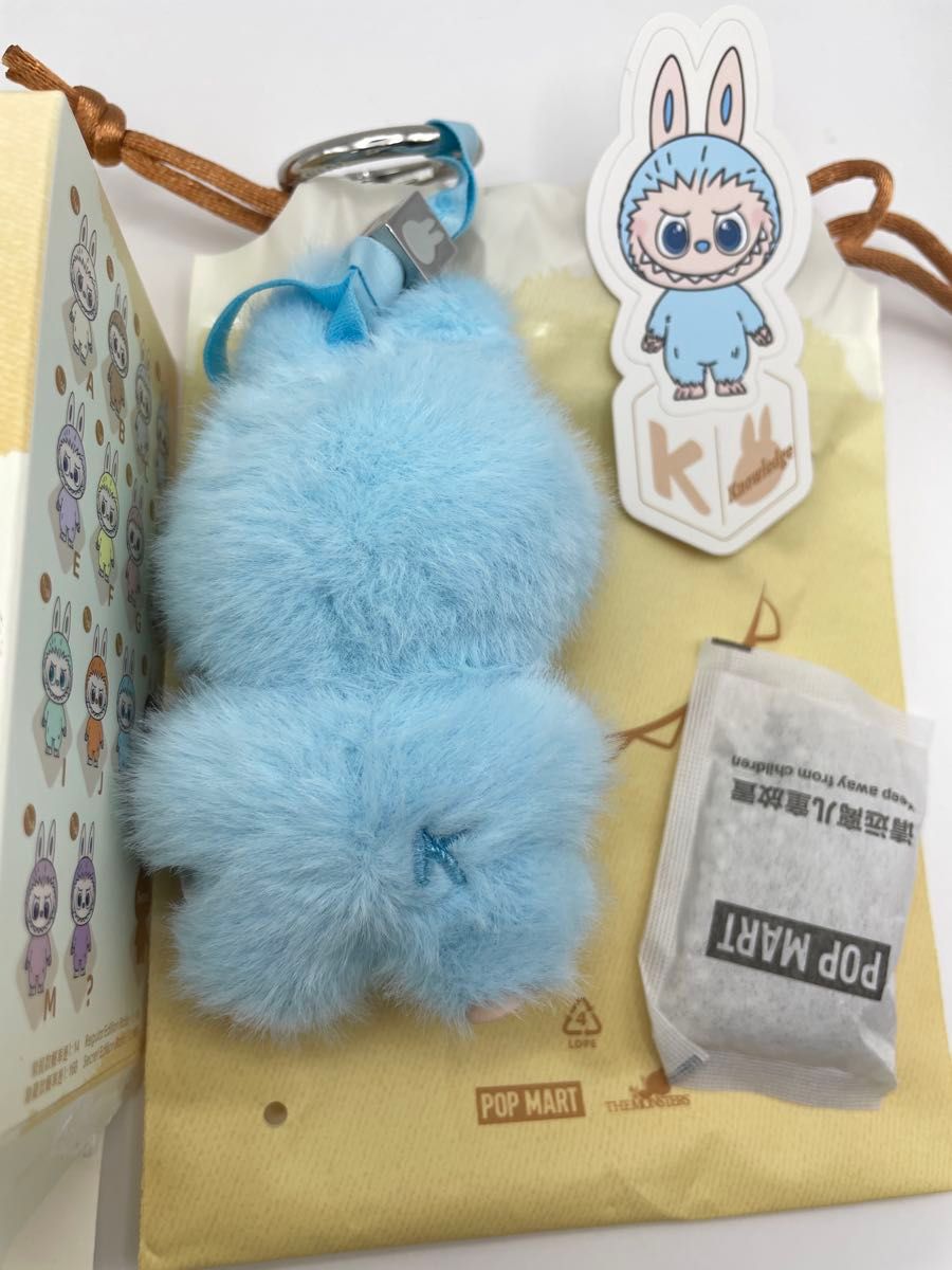 K】ラブブ イニシャル PIN FOR LOVE ぬいぐるみキーホルダ｜Yahoo