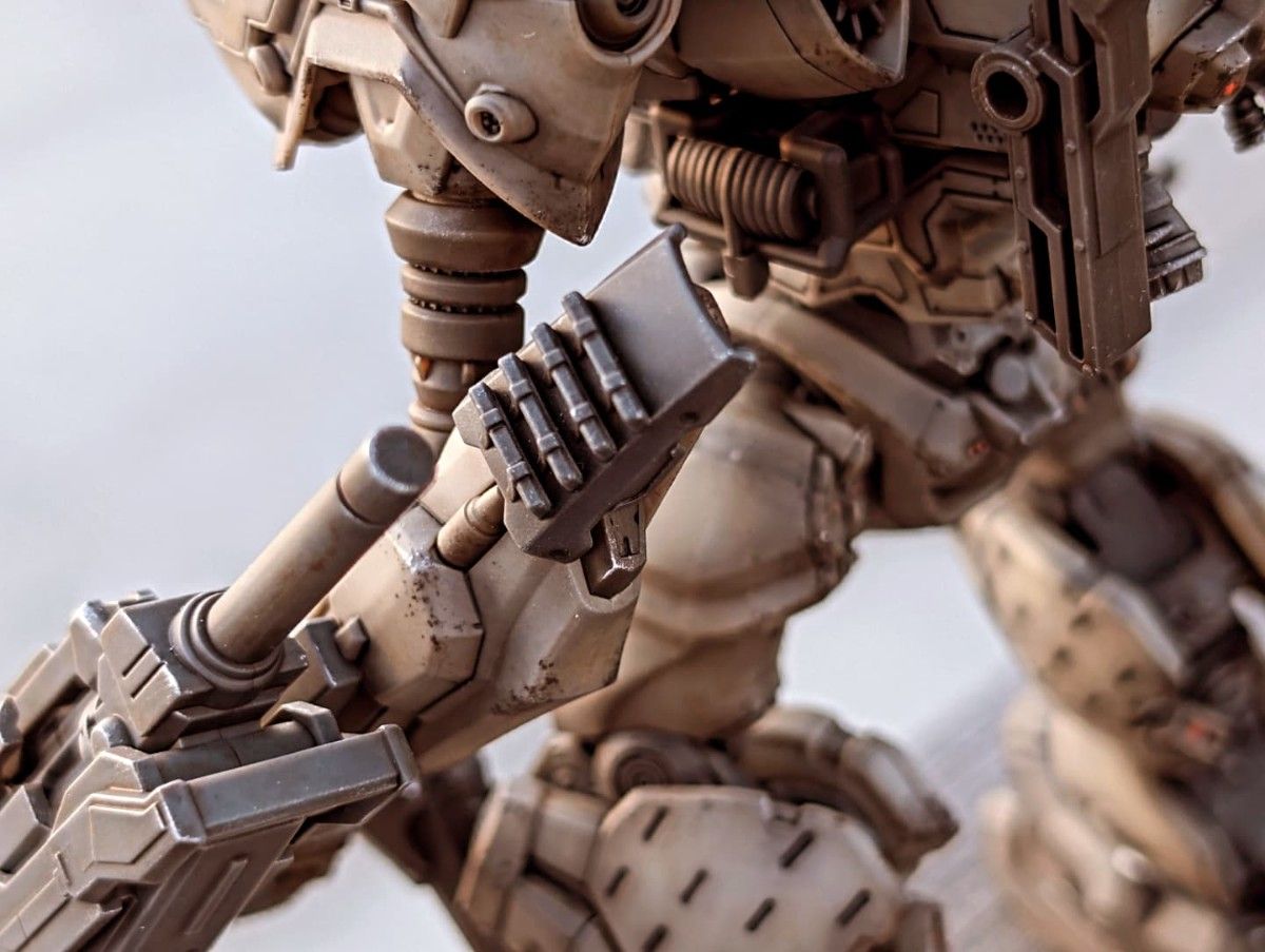 30MM アーマード・コア6 ナイトフォール 完成品 成形色ウェザリング