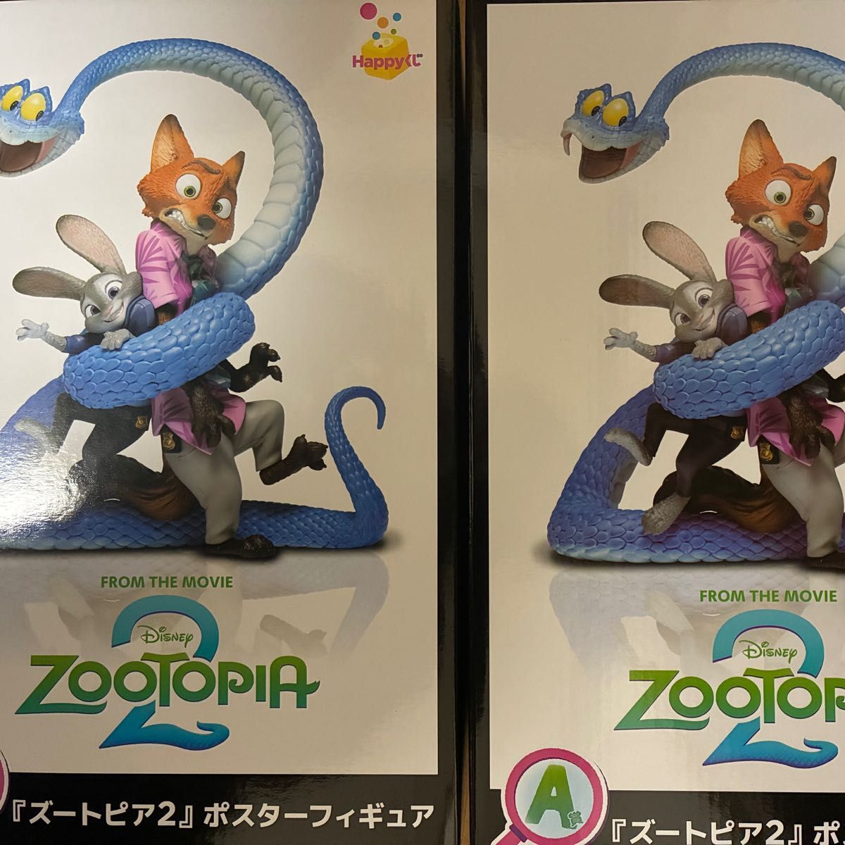 ズートピア2 A賞 ポスターフィギュア Happyくじ ズートピア ジュディ