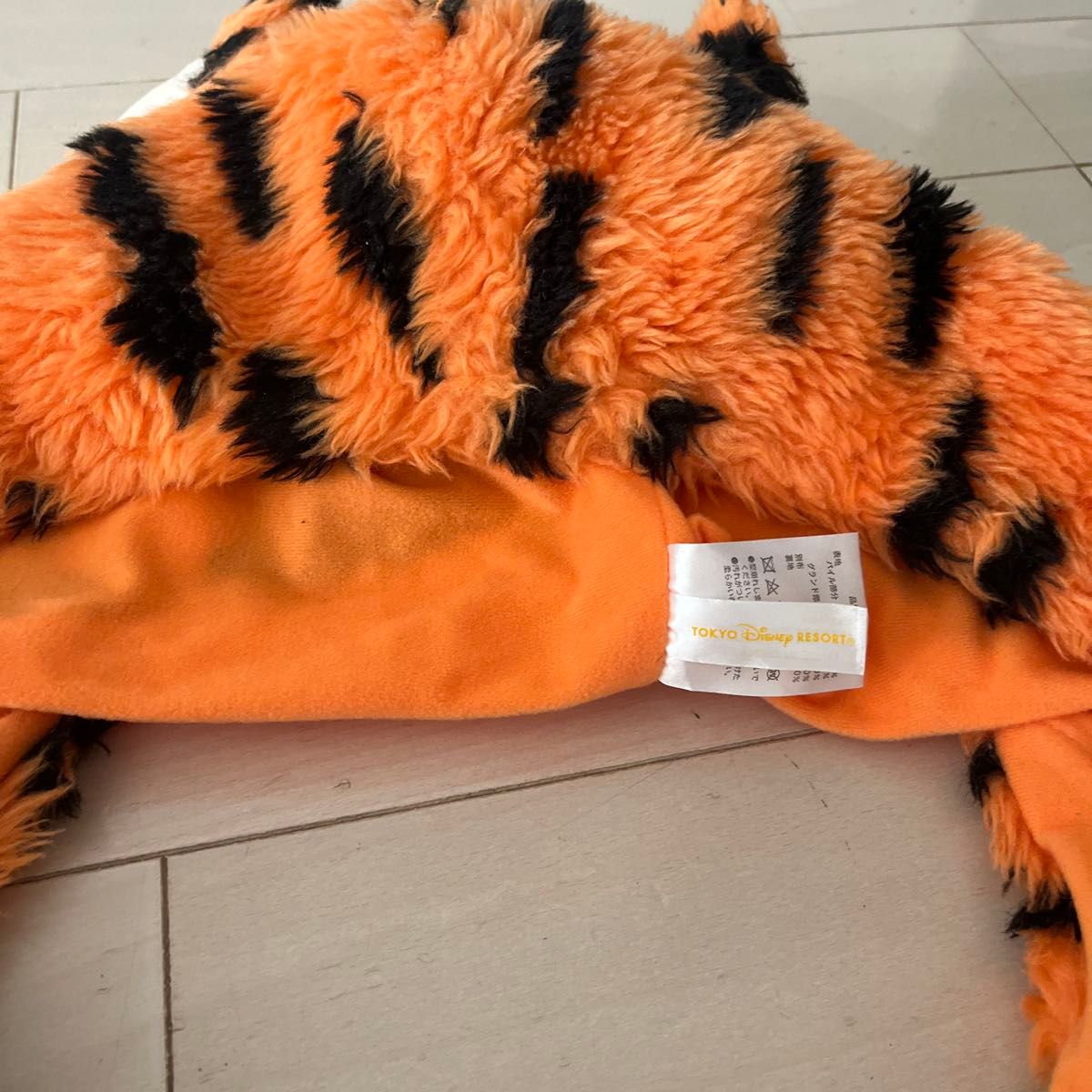 ティガー ファンキャップ マフラー 手袋 一体型 ディズニー マフラー