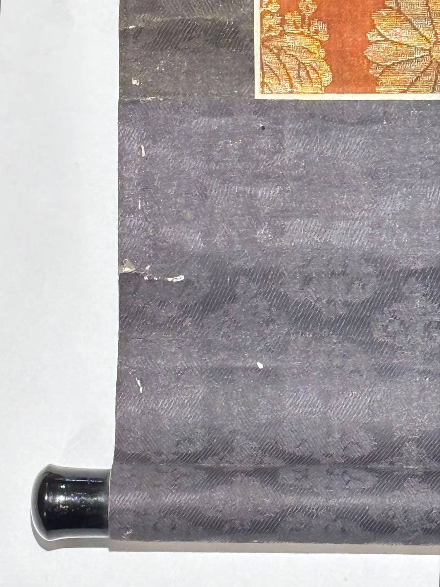 富士曼荼羅」彩色木版画 掛軸1幅|掛け軸 木版刷り 江戸時代 富士山