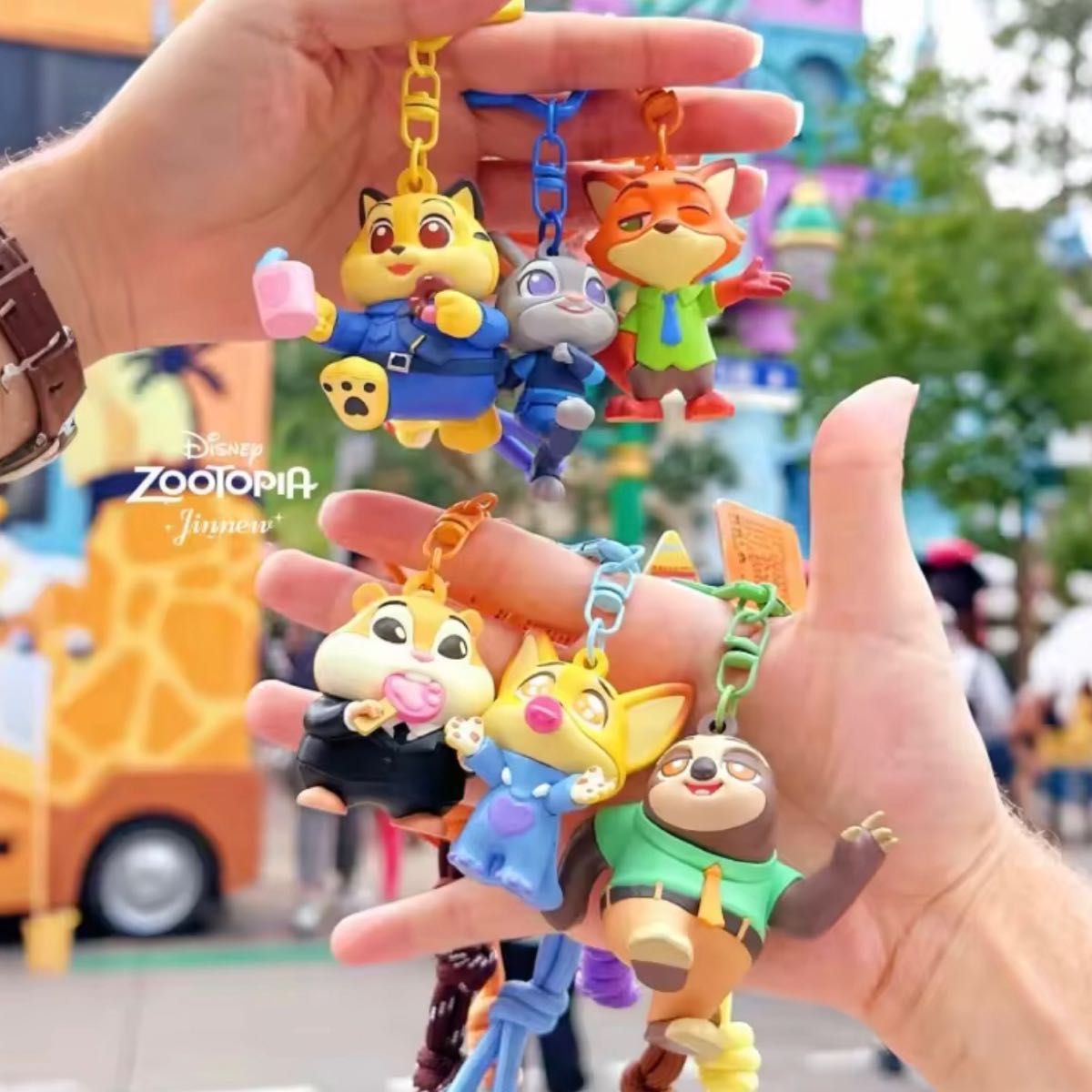 ディズニー ズートピア ニックワイルド キーホルダー ストラップ