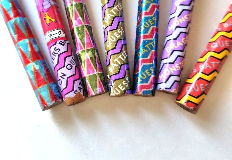 ドラゴンクエスト 】バトエン バトルえんぴつ 7本セット HB ドラクエ