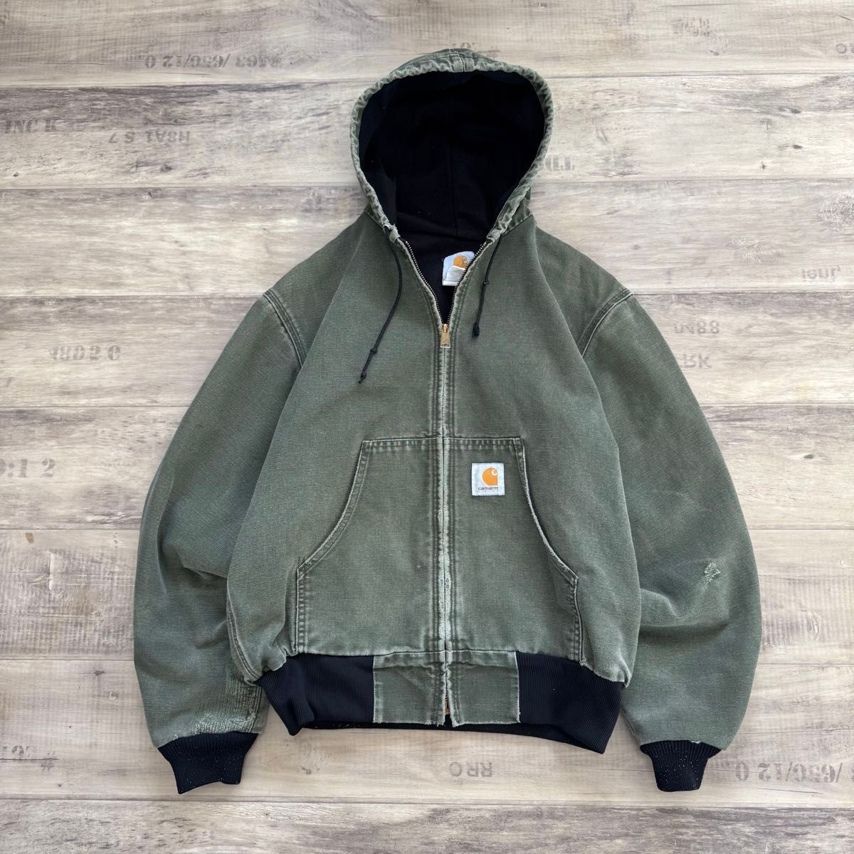 carhartt active jacket Mos greenカーハートアクティブジャケットモス