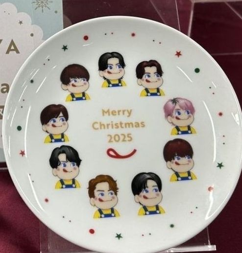 Man×不二家 オリジナルクリスマスプレート 不二家 FUJIYA ✕ Man