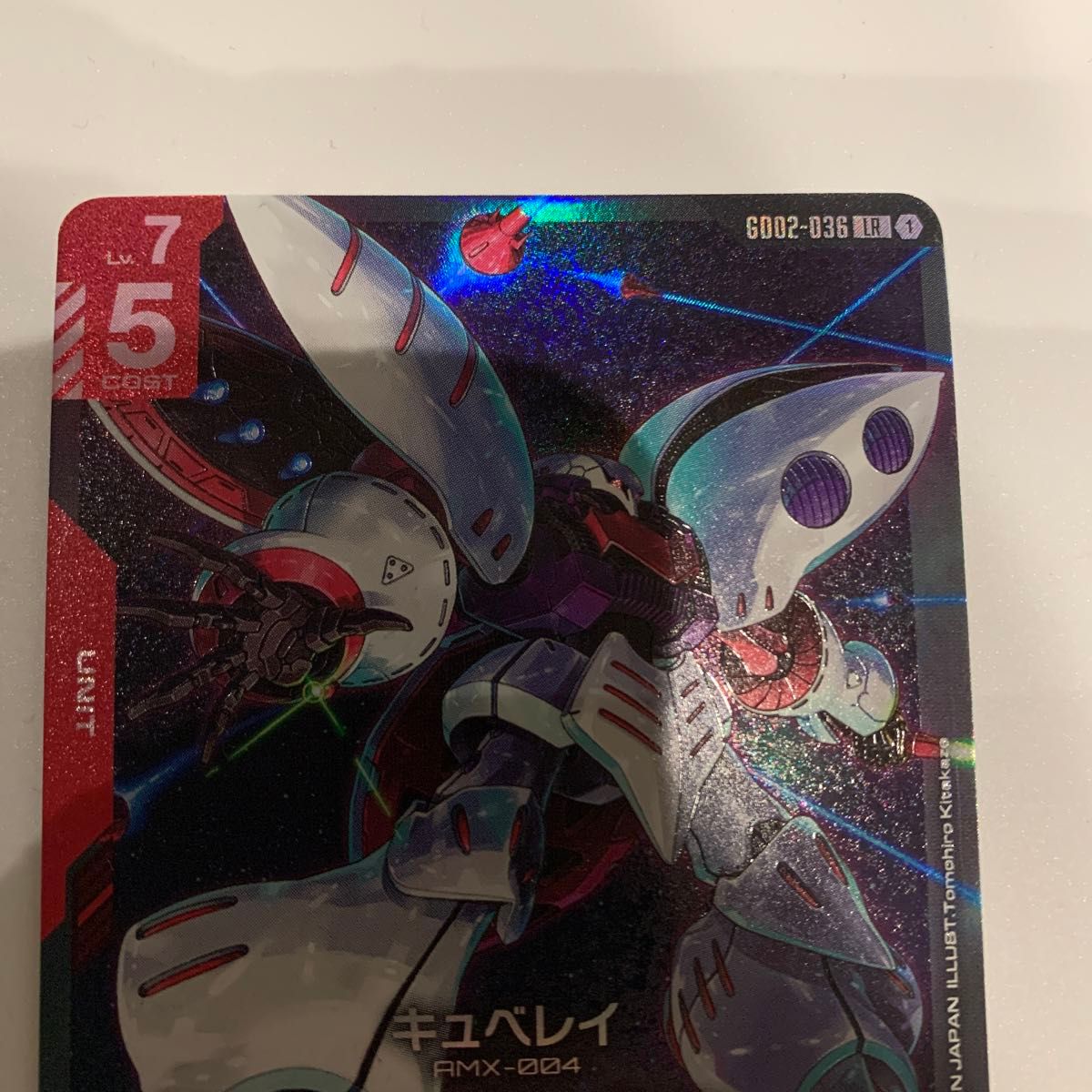 ガンダムカードゲーム ニュータイプチャレンジ 優勝 キュベレイ