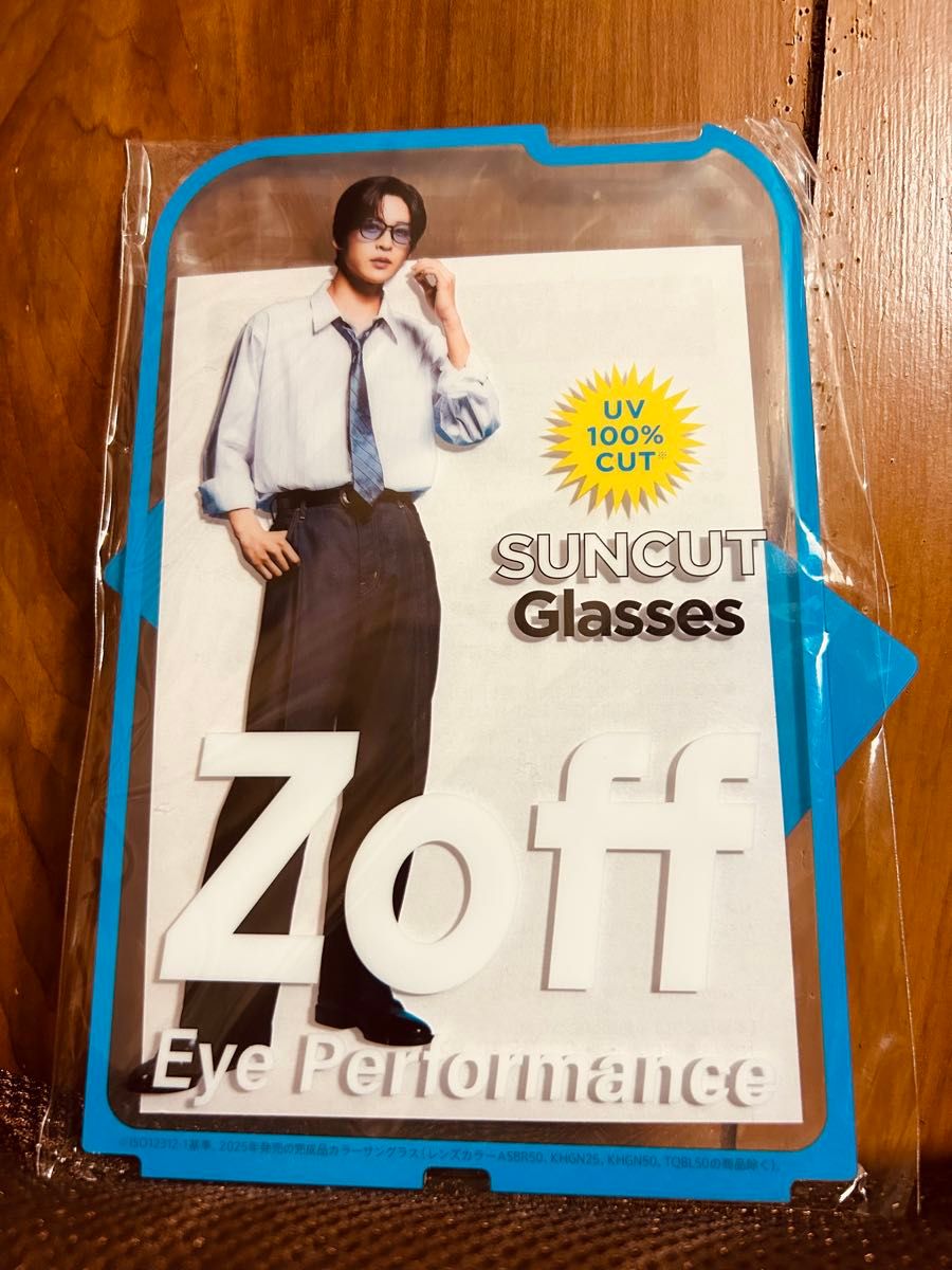 24時間限定お値下げ 目黒蓮 Zoff アクリルスタンド｜Yahoo!フリマ