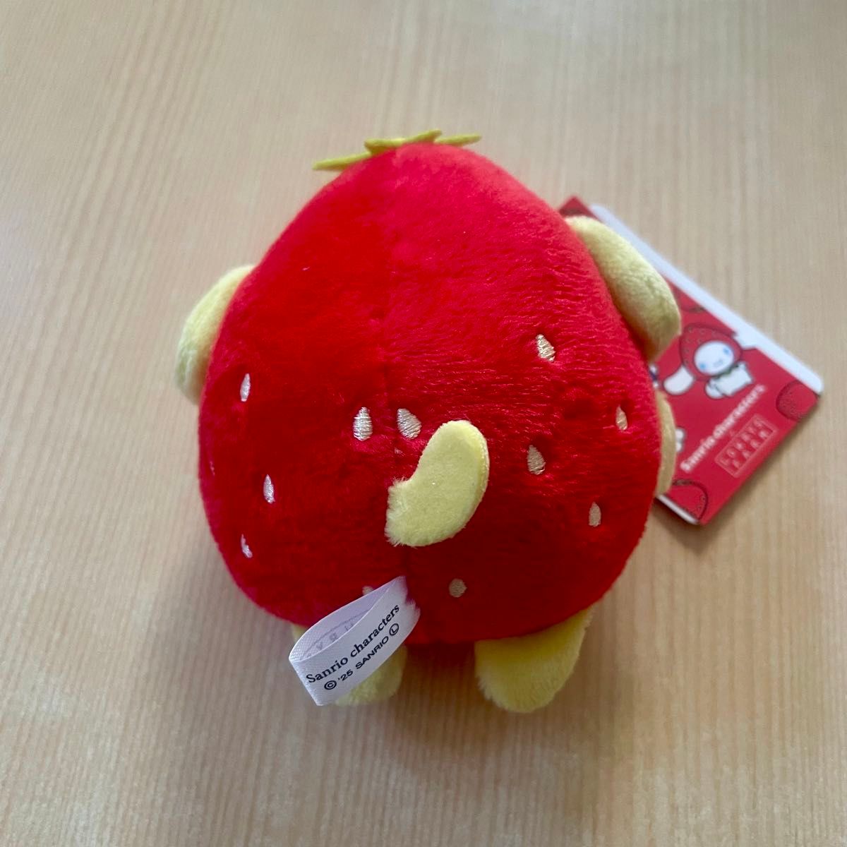 ローリーズファーム いちご新聞 ポムポムプリン トイキーホルダー