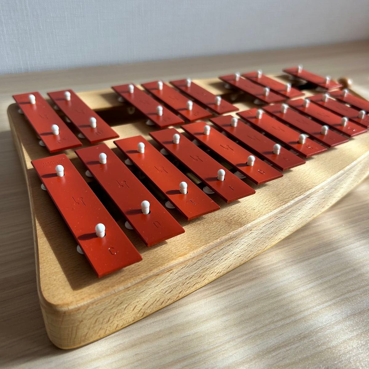 SONOR NG30 鉄琴 赤 SONOR NG 30 鉄琴 赤 メタルフォン(鉄琴)NG30