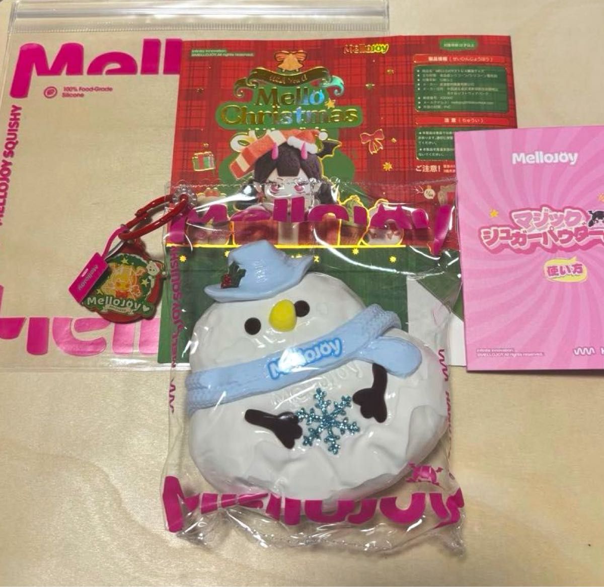 メロジョイ mellojoy スクイーズ メロークリスマス 雪だるま｜Yahoo