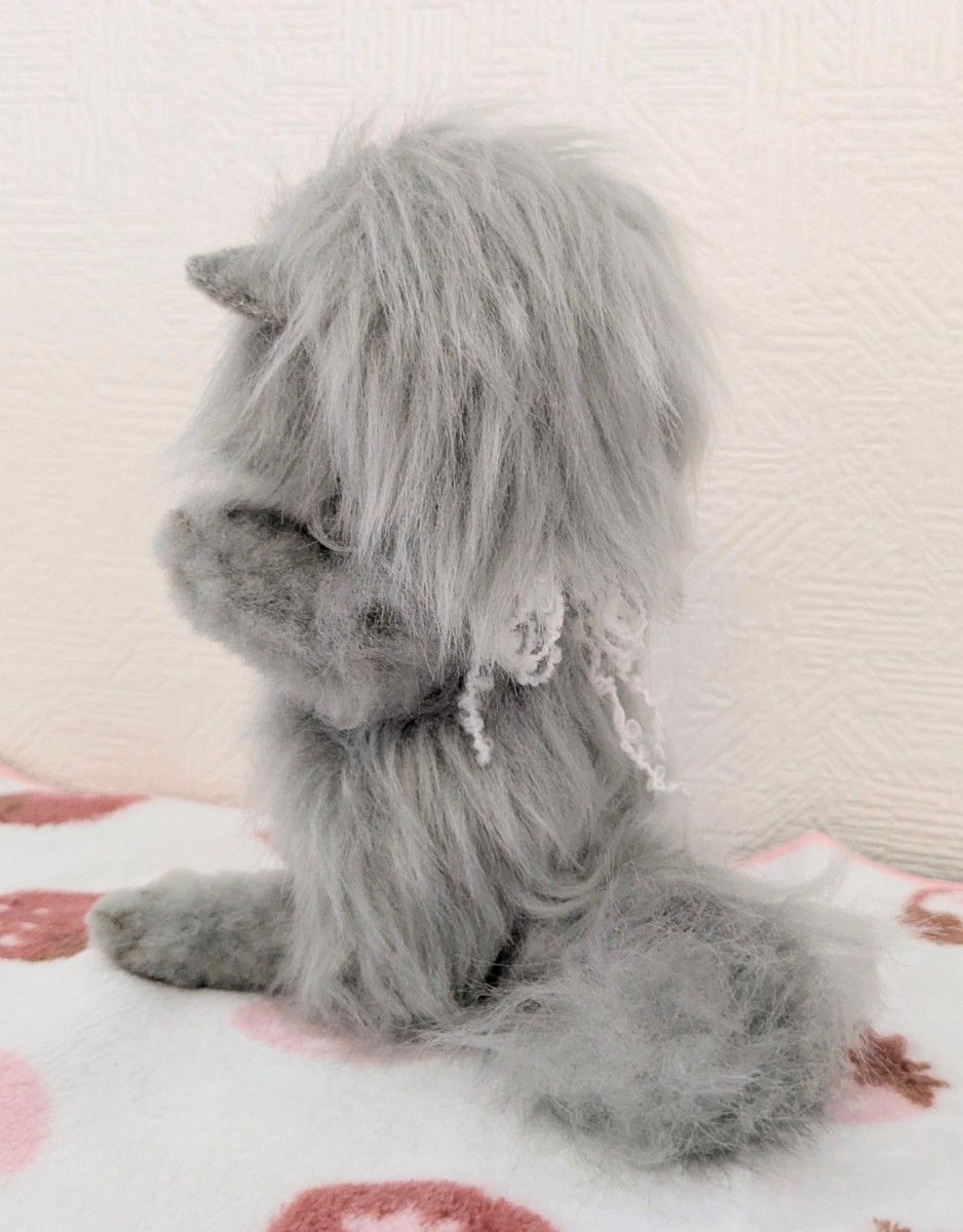 生後2ヶ月♡チンチラシルバー♡子猫ちゃん♡アートドール♡ぬいぐるみ