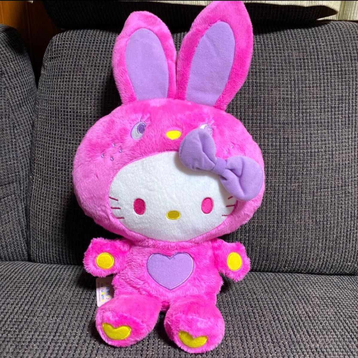 希少レア ハローキティ ぬいぐるみセット 天使 うさぎ ひざ掛け