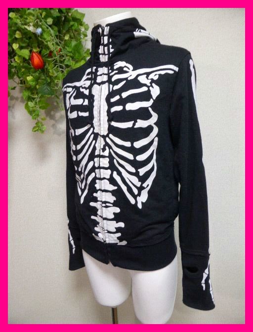 レア☆BABYMETAL 骨パーカー TYPE1 Mサイズ/10