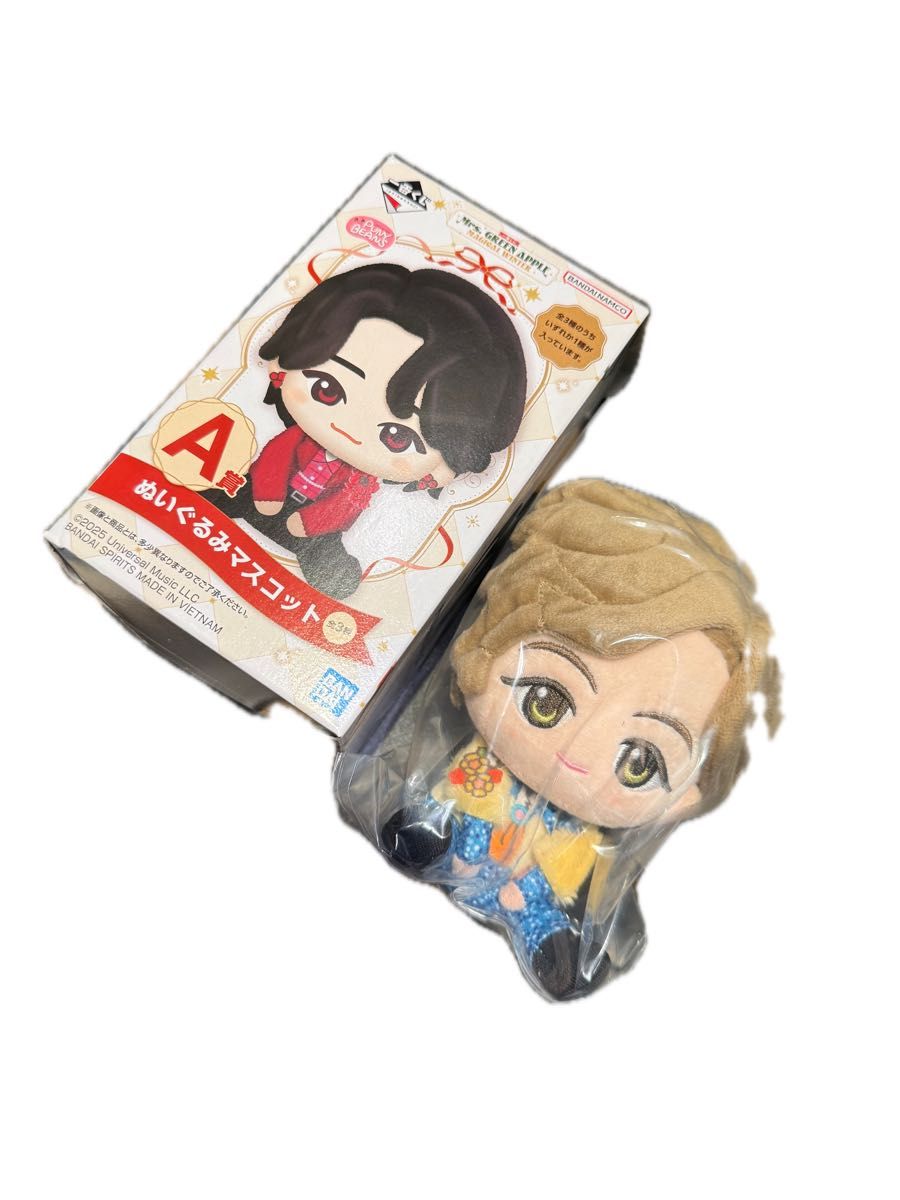 一番くじ ミセスグリーンアップル A賞 ぬいぐるみ 藤澤涼架 Mrs GREEN