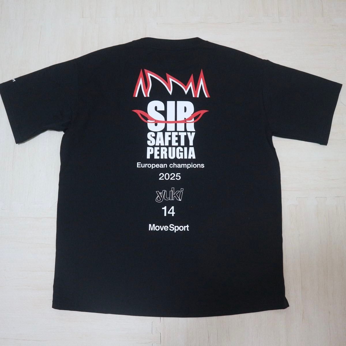 石川祐希 デサント ペルージャ コラボ Tシャツ ブラック M｜Yahoo