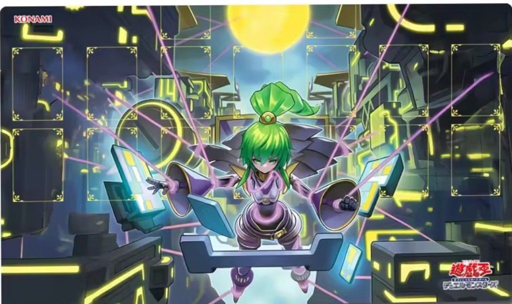 遊戯王 エルシャドール・メシャフレール プレイマット デュエル