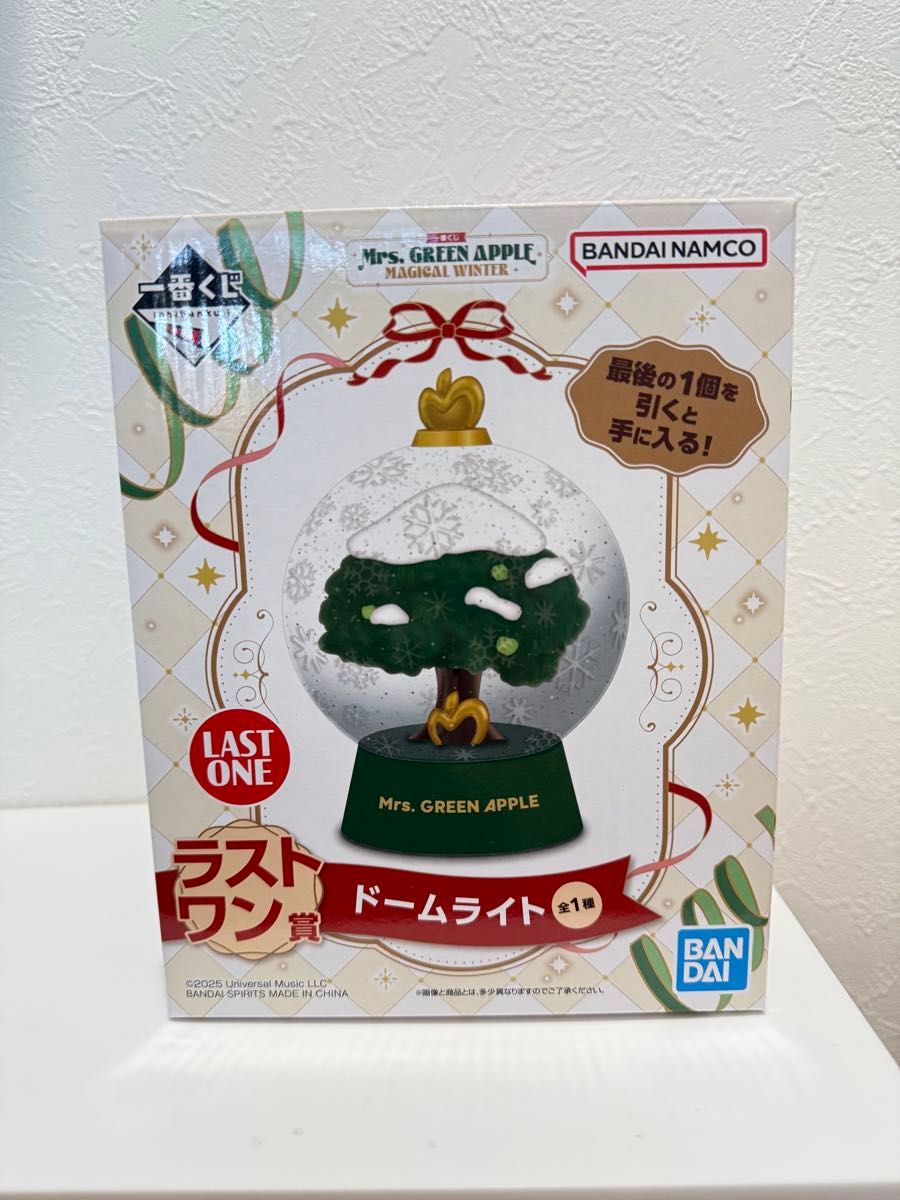 Mrs GREEN APPLE 一番くじ ラストワン賞 ドームライト｜Yahoo!フリマ
