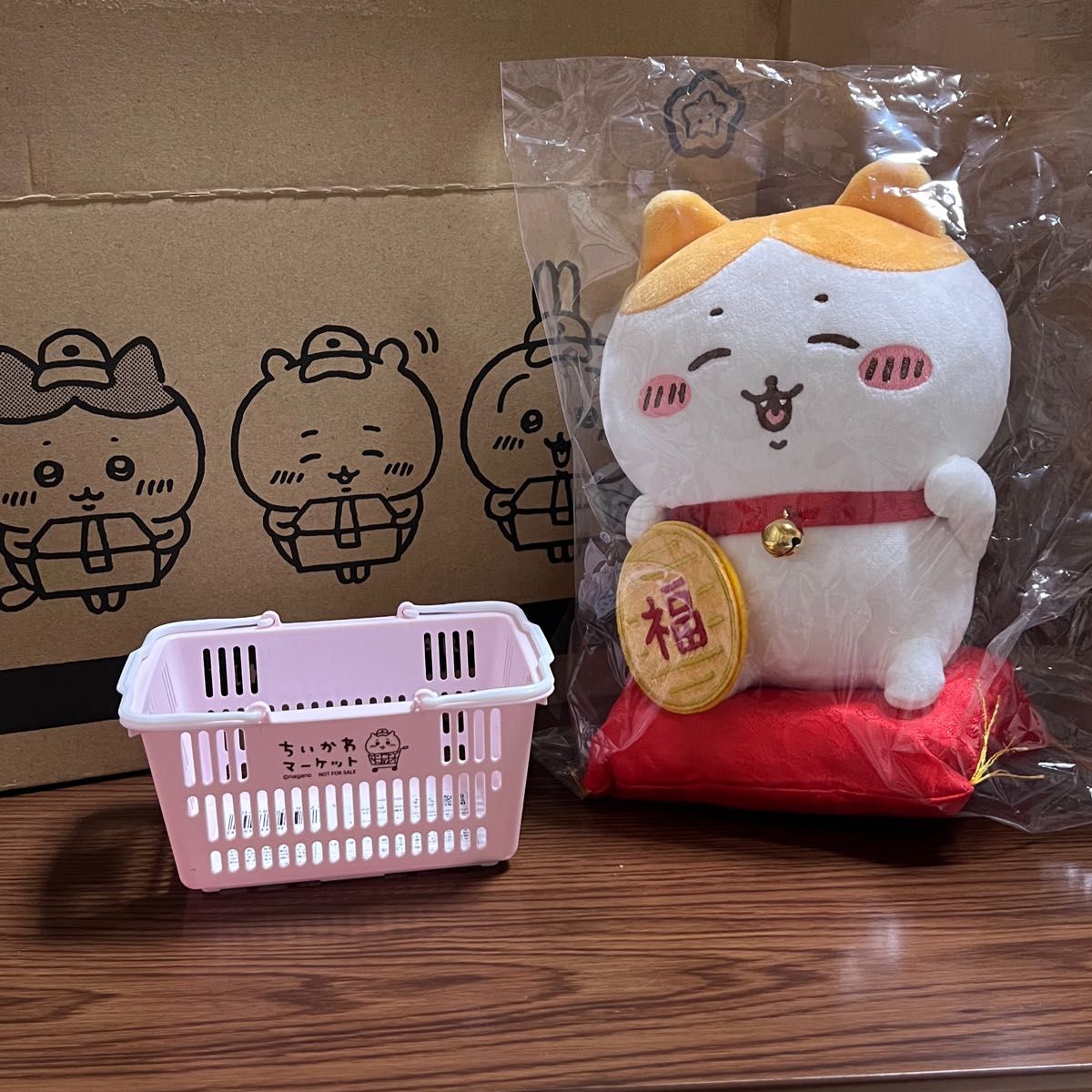 ちいかわ 招福 ハチワレぬいぐるみS ちいかわマーケット5周年