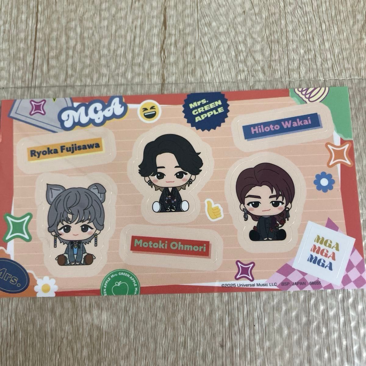 2個セット】一番くじ Mrs GREEN APPLE ミセスグリーンアップル A賞