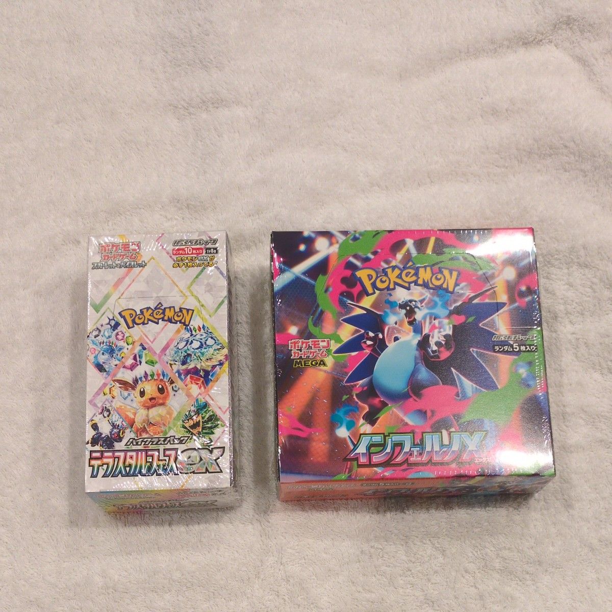 ポケモンカード BOXセット インフェルノX テラスタルフェス シュリンク
