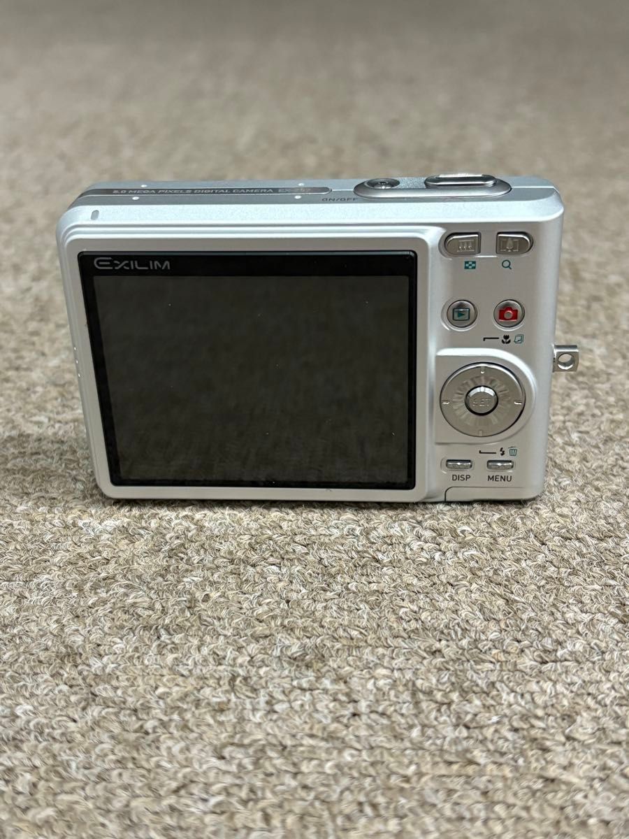 極美品】CASIO カシオ EX-Z57 EXILIM デジタルカメラ 純正品 シルバー