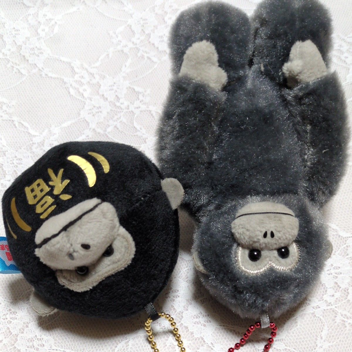 ウホウホゴリラのゴリくん 正座 4点セット ぬいぐるみ THEポーチ