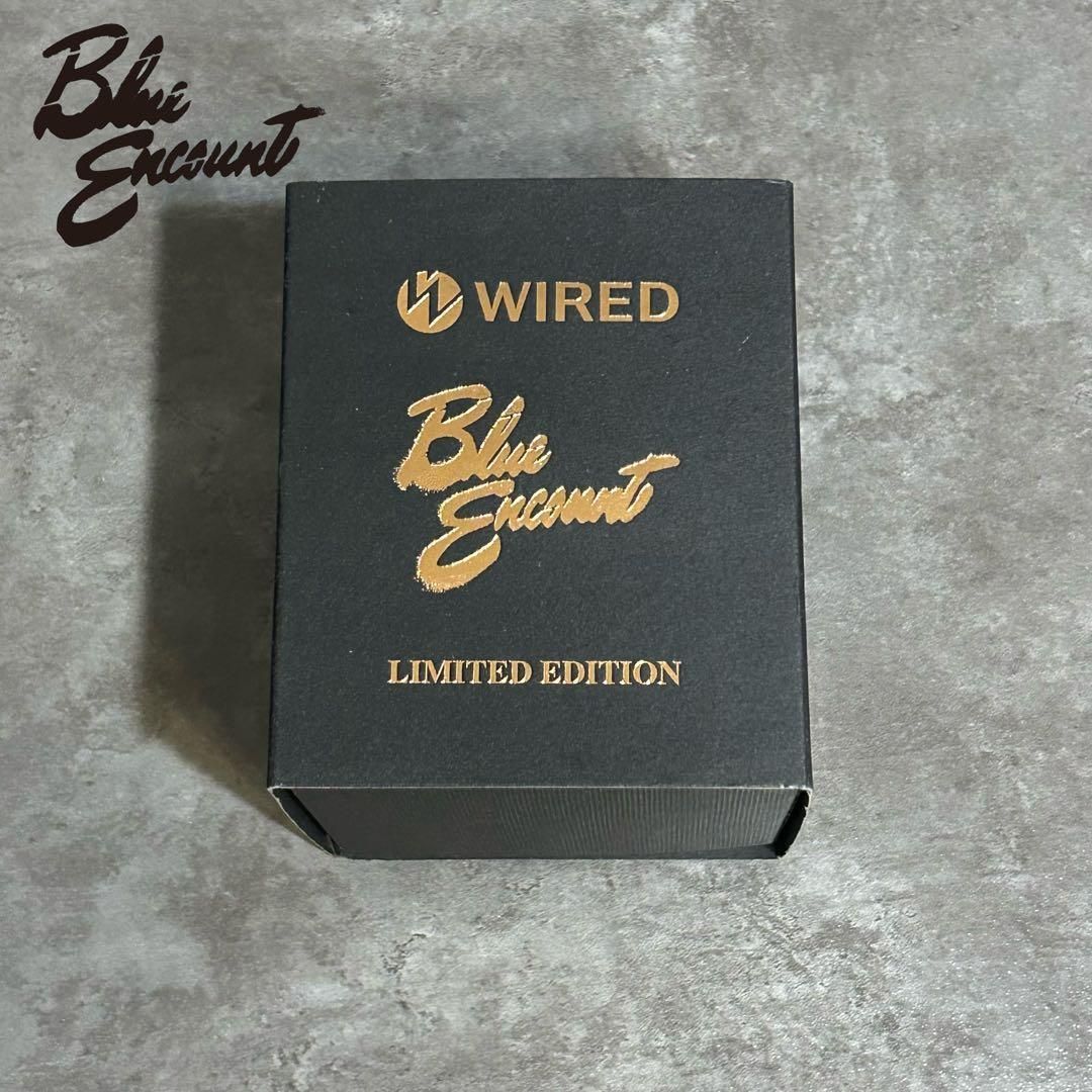 未使用】WIRED × BLUE ENCOUNT コラボ腕時計 ブルエン｜Yahoo!フリマ