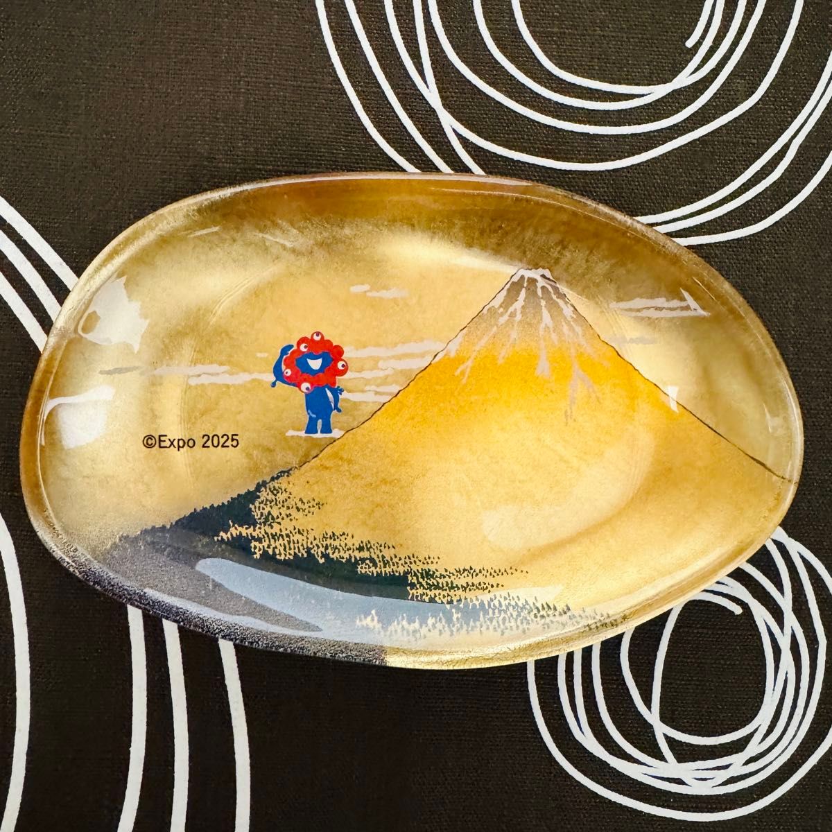 ミャクミャク ガラストレー 金箔 大阪万博 会場限定】箔一