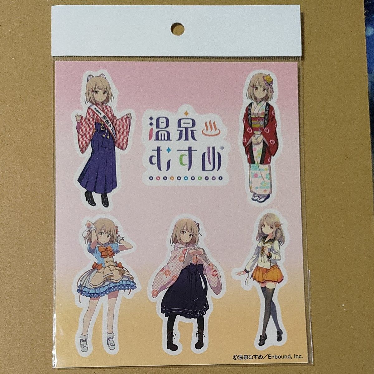 温泉むすめ 土肥 ステッカー 温泉むすめ 土肥 ステッカー 土肥金山