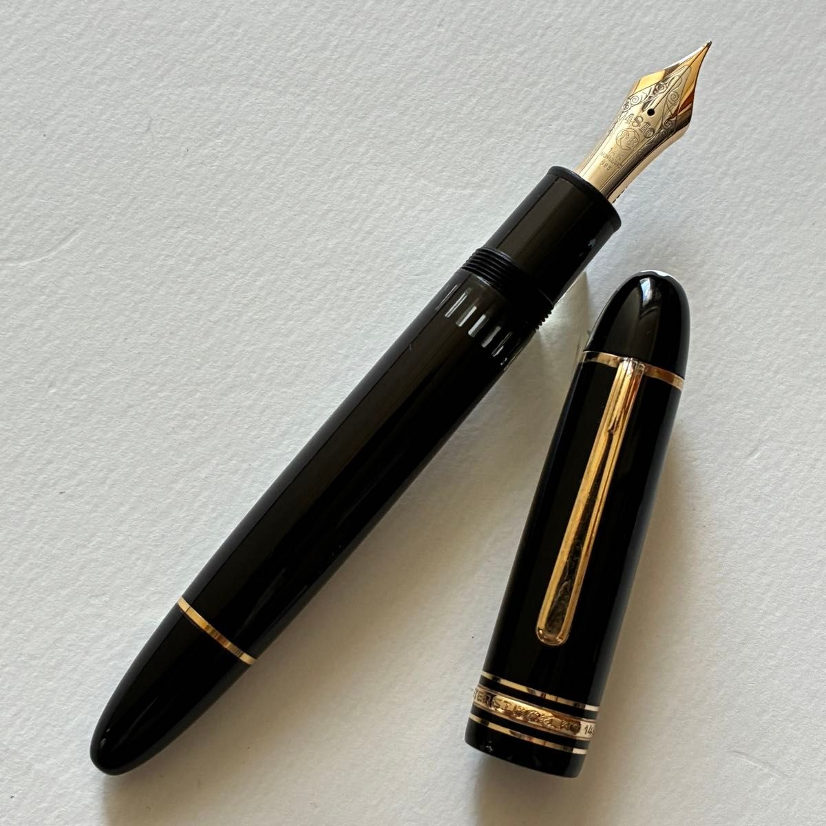 モンブラン 149 14C 中白 B(太字) エボナイト芯極美品 149 14C 中白