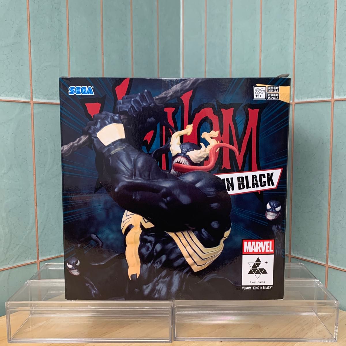 MARVEL Luminasta ヴェノム キング・イン・ブラック フィギュア 未開封