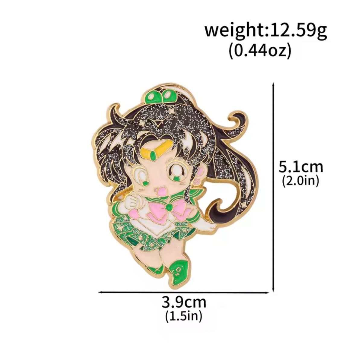 美少女戦士セーラームーン ピンバッチ ピンバ ッジピンズ 6個セット