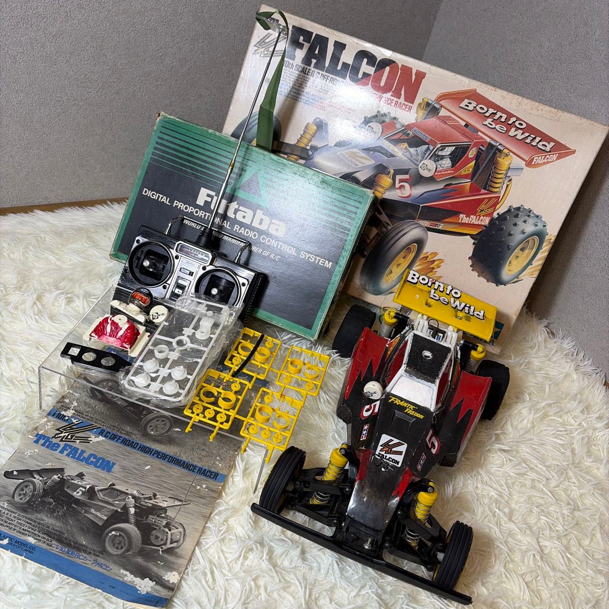 TAMIYA FALCON タミヤ ファルコン電動RCカー 付属品多数 TAMIYA FALCON