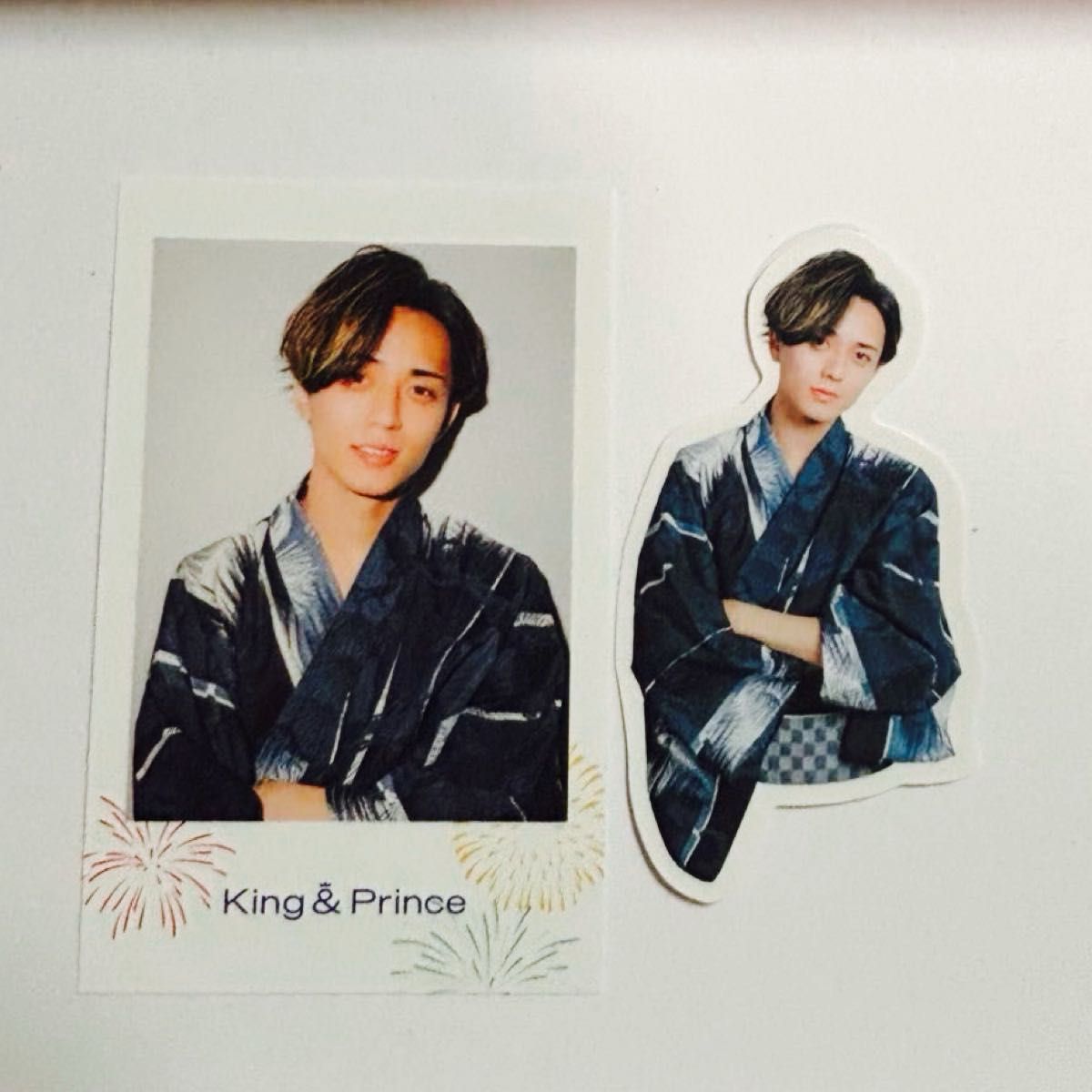 King & Prince STARRING うちあげ花火 会場限定特典 チェキ風トレカ