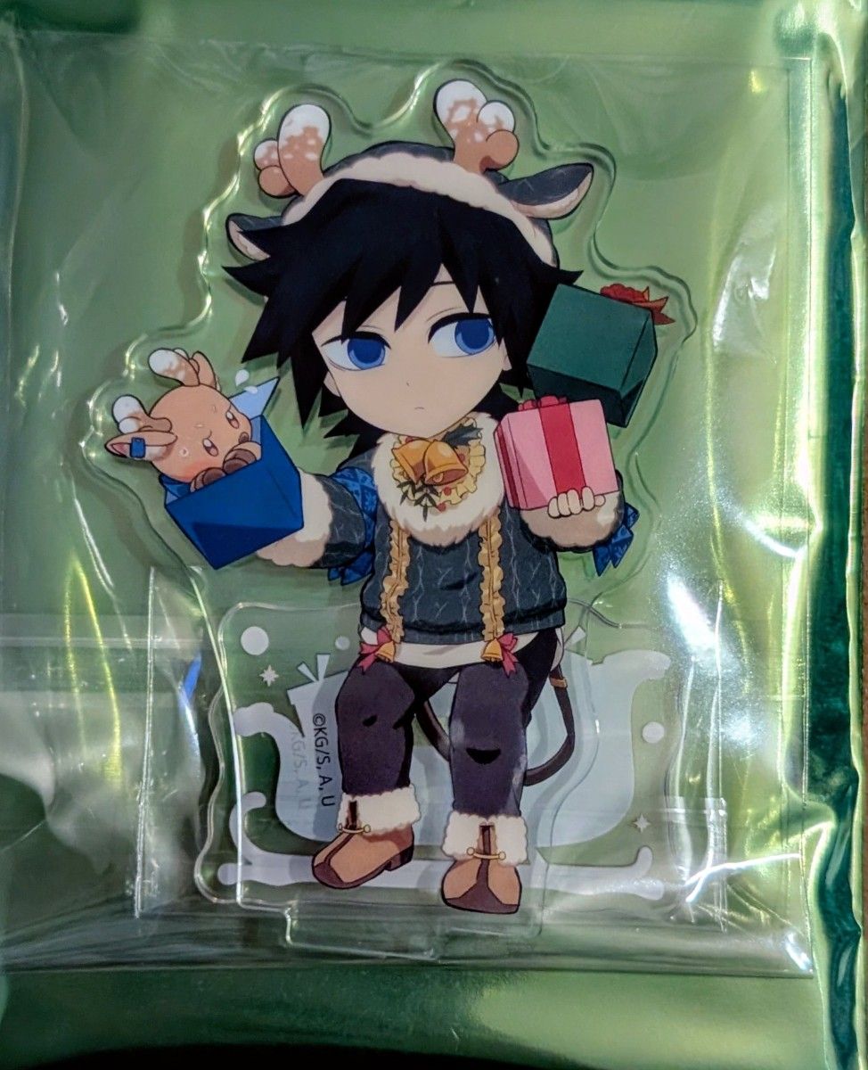 新品】鬼滅の刃 クリスマス2025 スタンディPOP 冨岡義勇 店舗限定 鬼滅