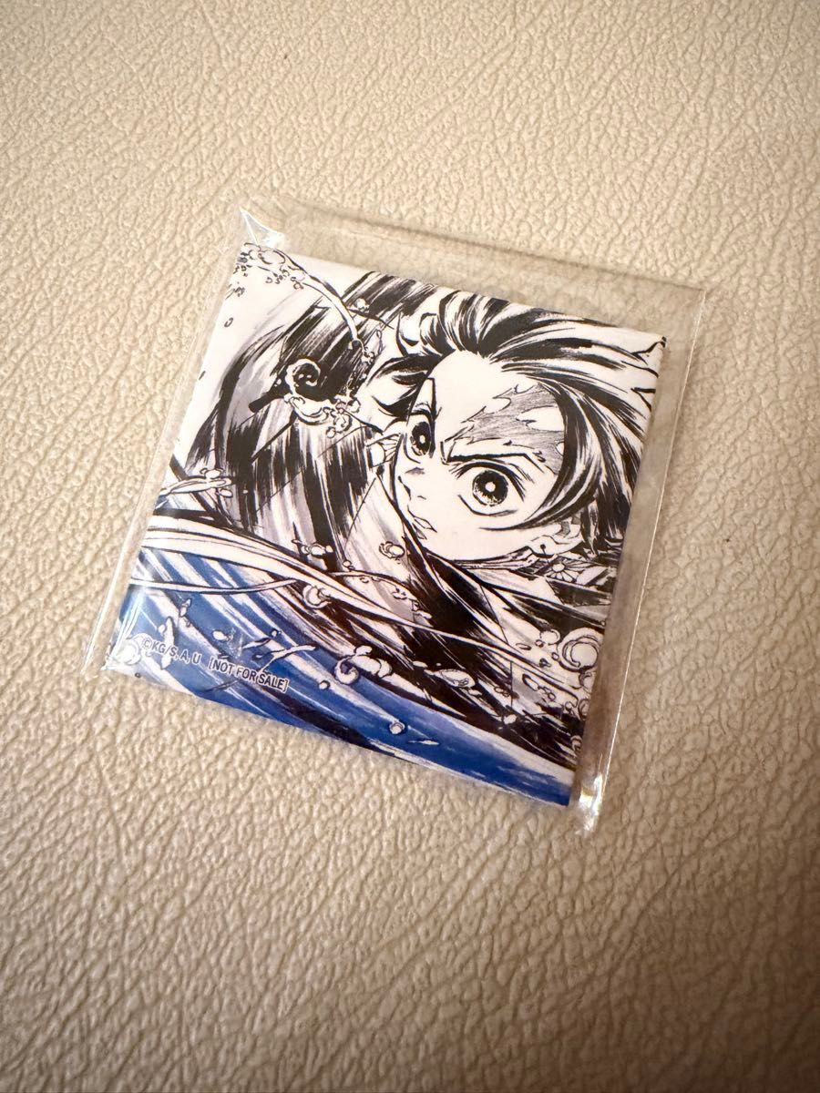 ジャンプフェスタ 2026 限定 鬼滅の刃 特典 スクエア缶バッジ 3種