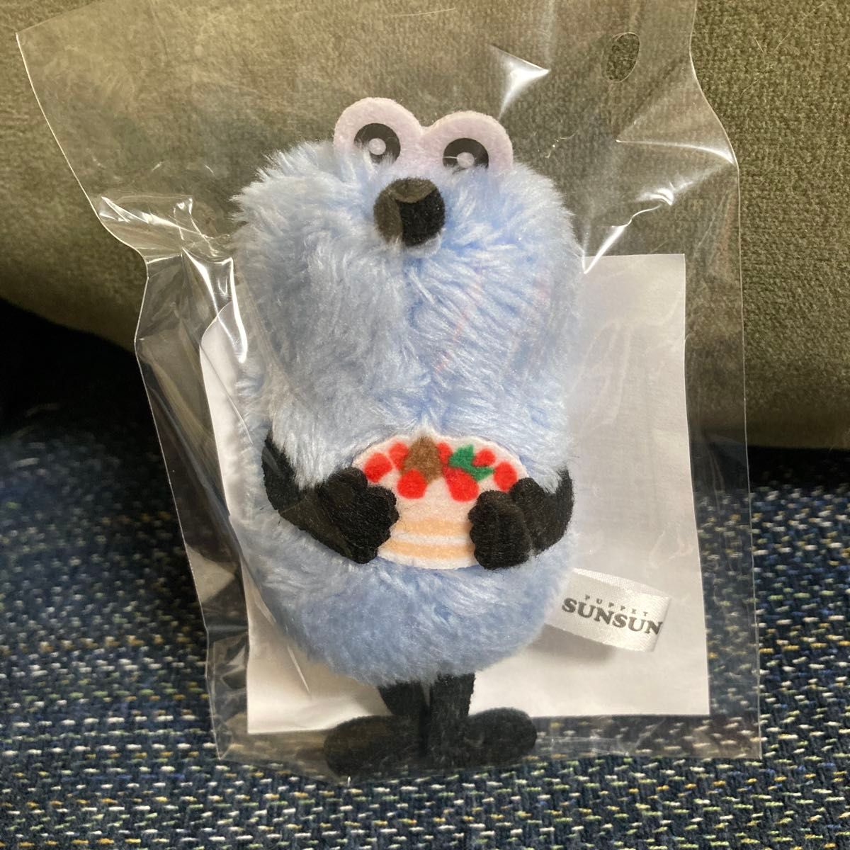 スンスン セブンイレブンクリスマスケーキマスコット キーホルダー