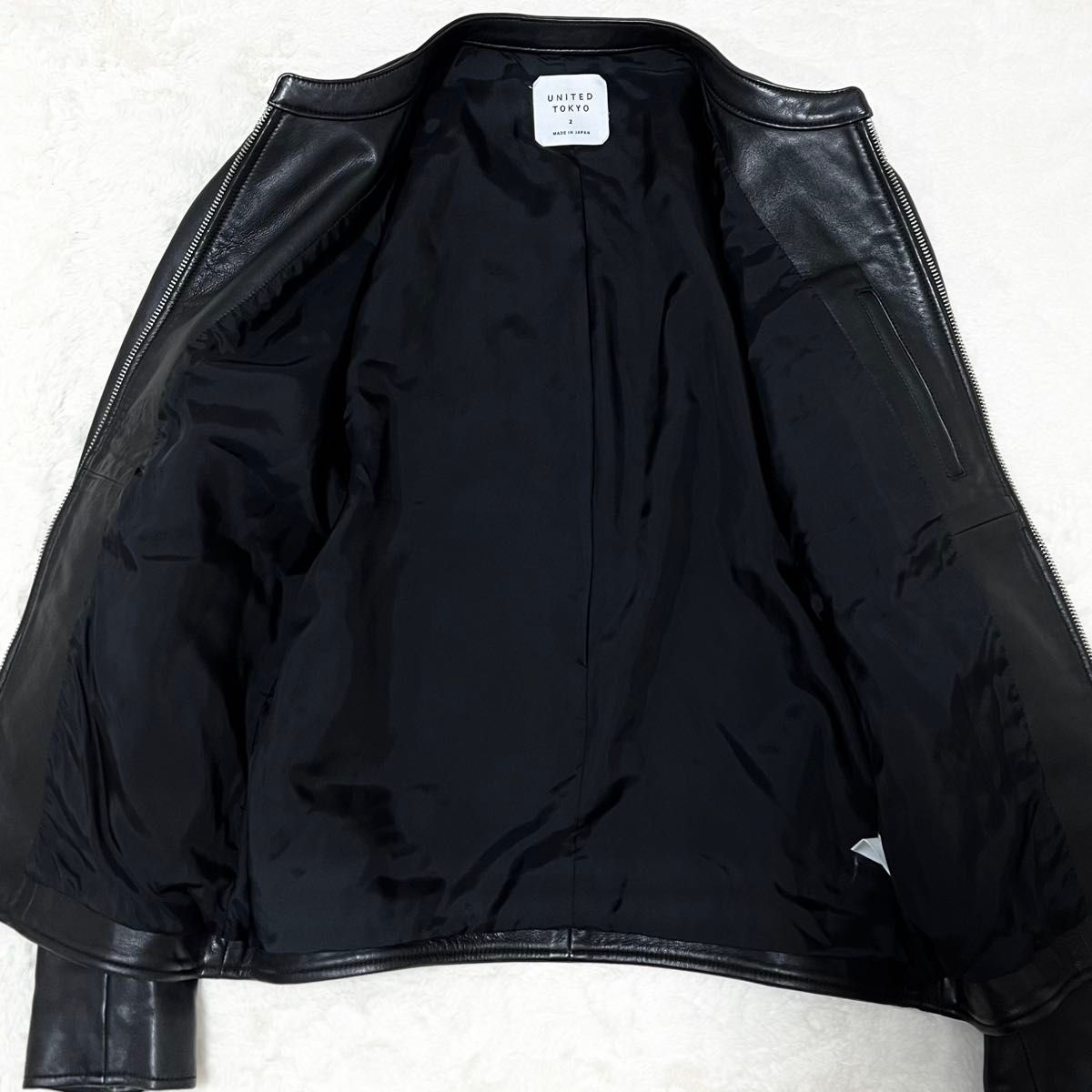UNITED TOKYO ユナイテッドトウキョウ ライダースジャケット シングル