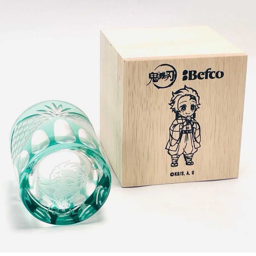 最終価格【限定非売品】 鬼滅の刃 炭治郎モデル 江戸切子 グラス