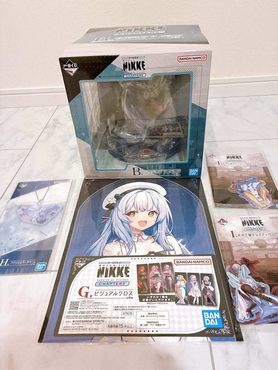 一番くじ 勝利の女神 NIKKE ニケ B賞 シンデレラ フィギュア オマケ