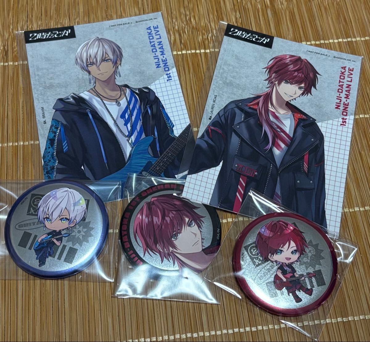 にじさんじ ローレン 2時だとか 缶バッジ 2時だとか 1st LIVE