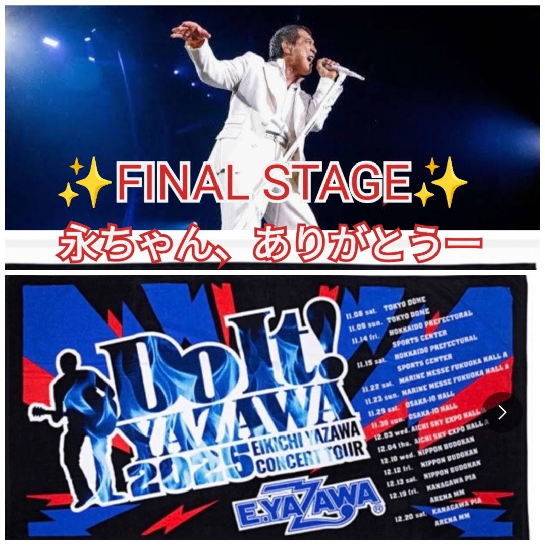 入手不可能品/未開封 矢沢永吉 スペシャルビーチタオル【Do It YAZAWA