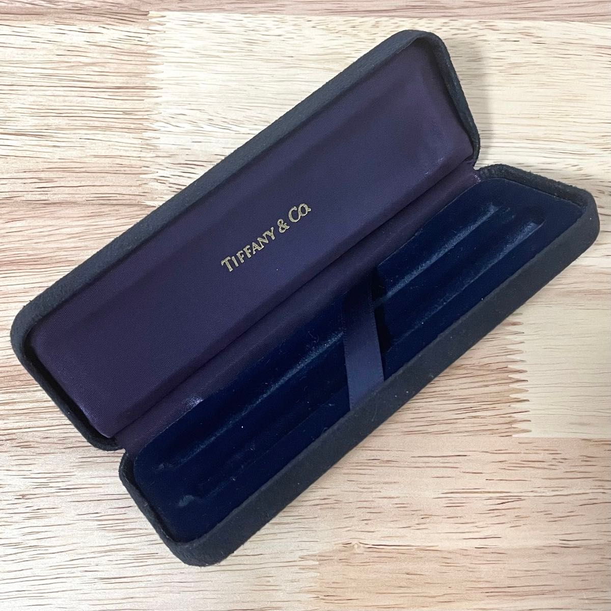 刻印あり】ティファニーボールペンスターリングシルバー925純正ポーチ