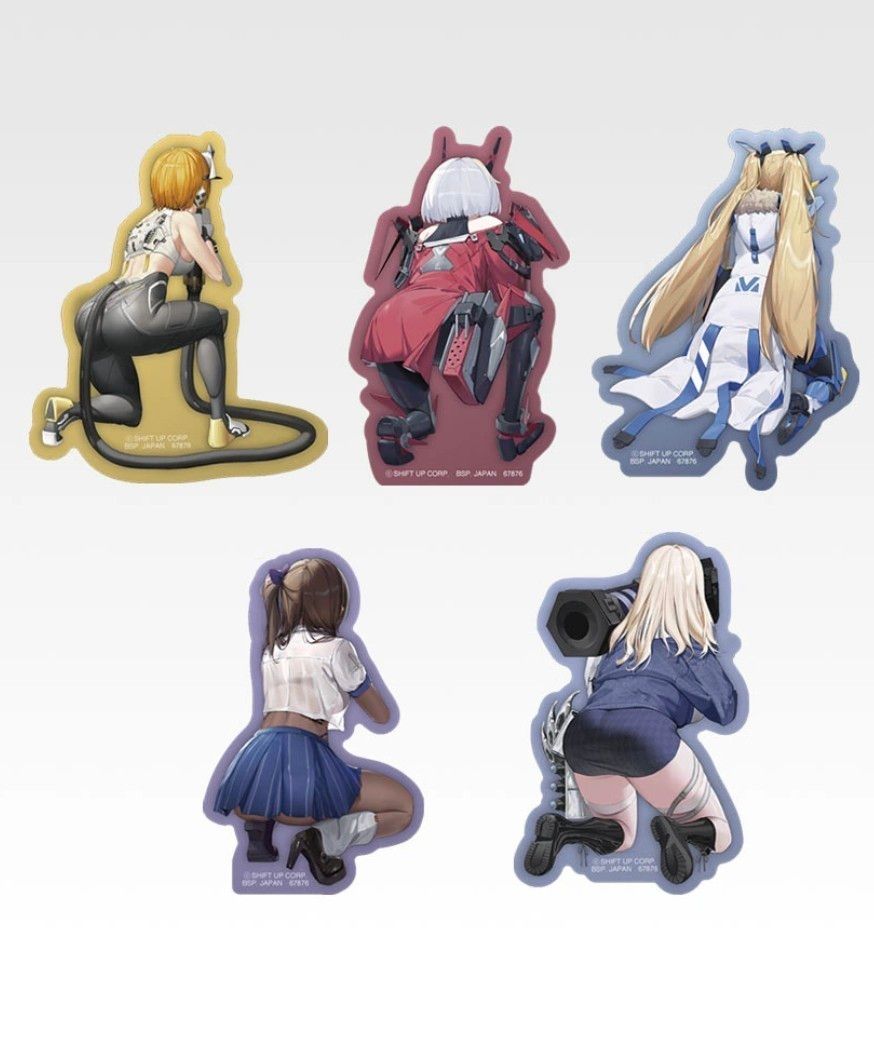 未開封／3個セット】一番くじ 勝利の女神 NIKKE CHAPTER6 I賞 背中で