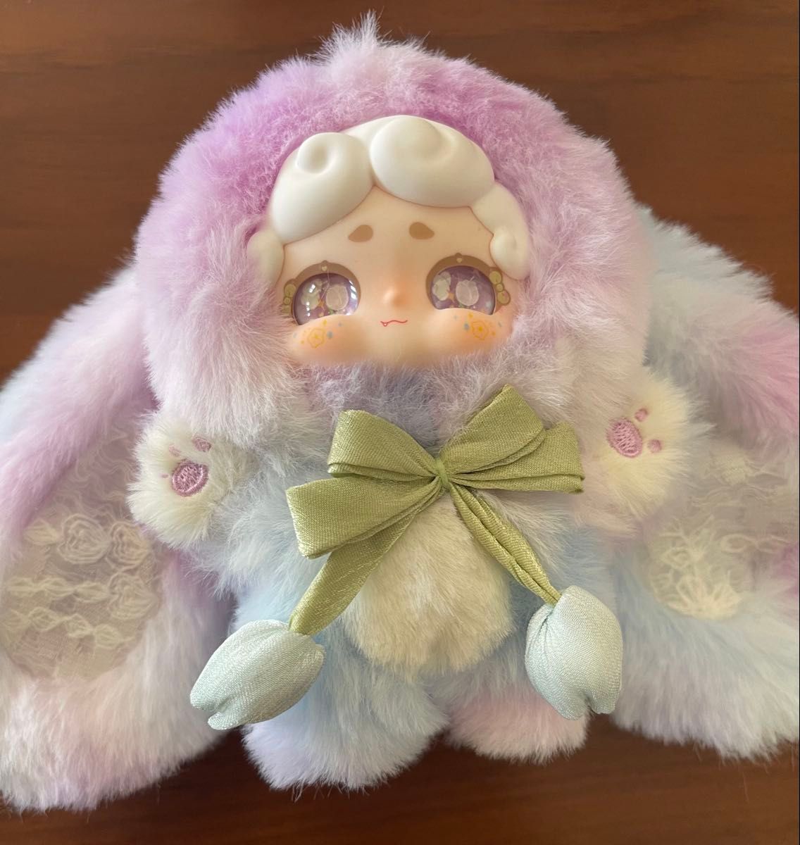 Lucky Deer Nai ウサギ型ぬいぐるみ 紫色 Lucky Deer Nai ウサギ型