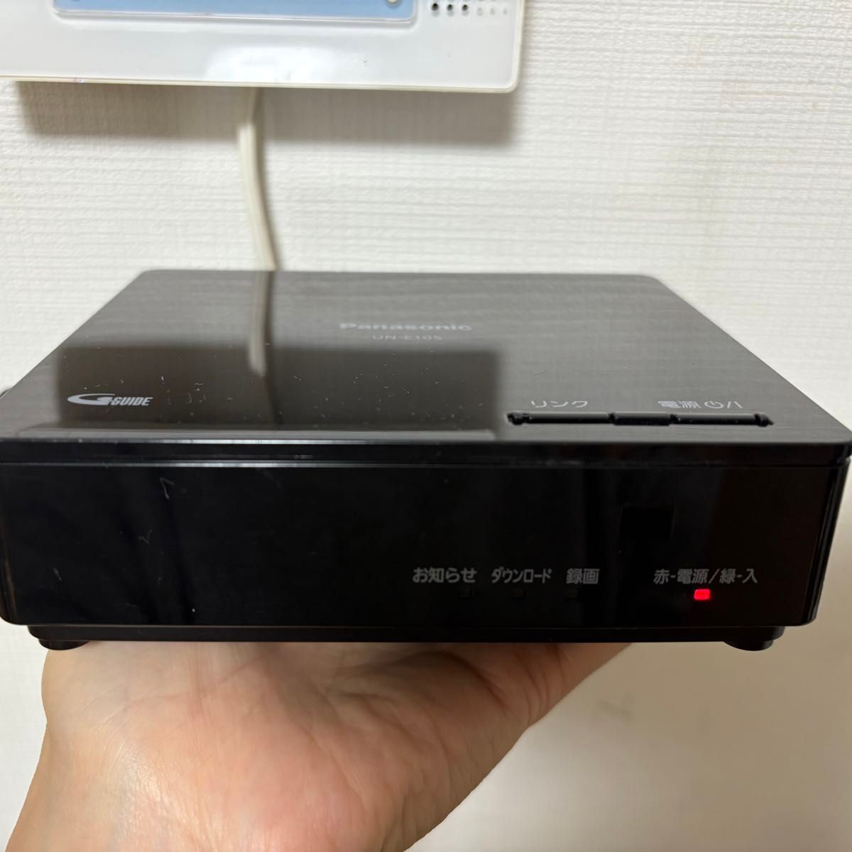 Panasonic プライベート・ビエラ チューナー部 UN-E10S｜Yahoo!フリマ