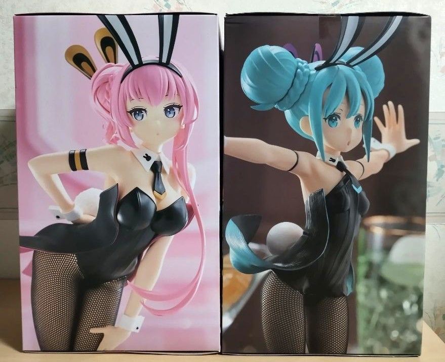 初音ミク 巡音ルカ BiCute Bunnies Figure フィギュア バニー｜Yahoo