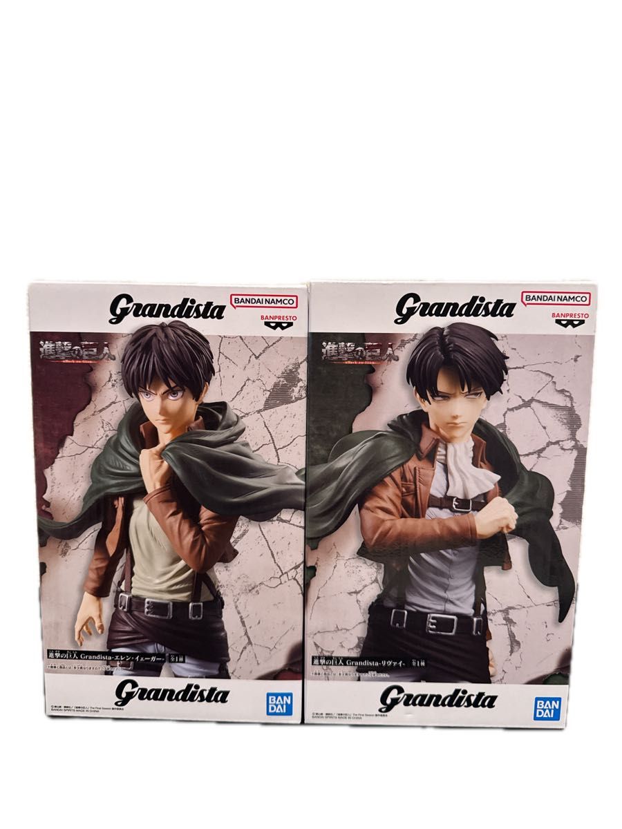 Grandista 進撃の巨人 リヴァイ エレン 6体セット フィギュア 進撃の