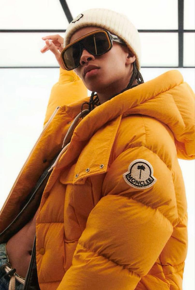 新品】定価47300円 韓国ミンジ着用 MONCLER PALM ANGELS ニット帽