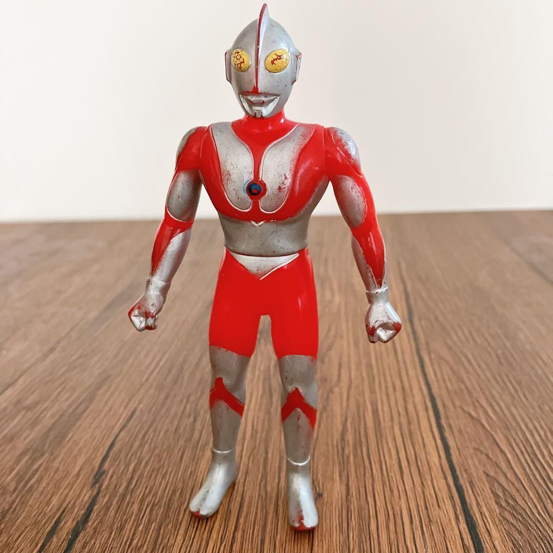 初代ウルトラマン ソフビ フィギュア 1983年 BANDAI 当時物 レトロ